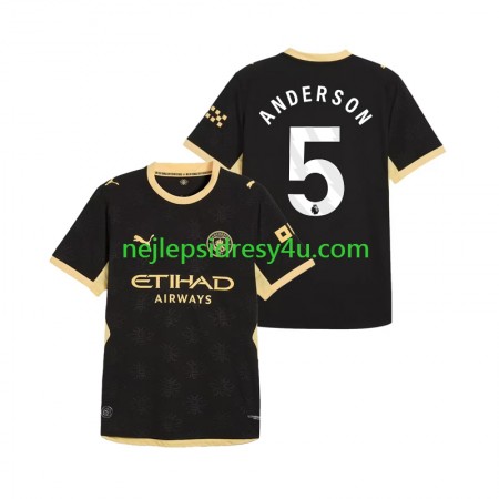 Fotbalový Dres Manchester City Elliot Anderson 5 Venkovní 2026/27